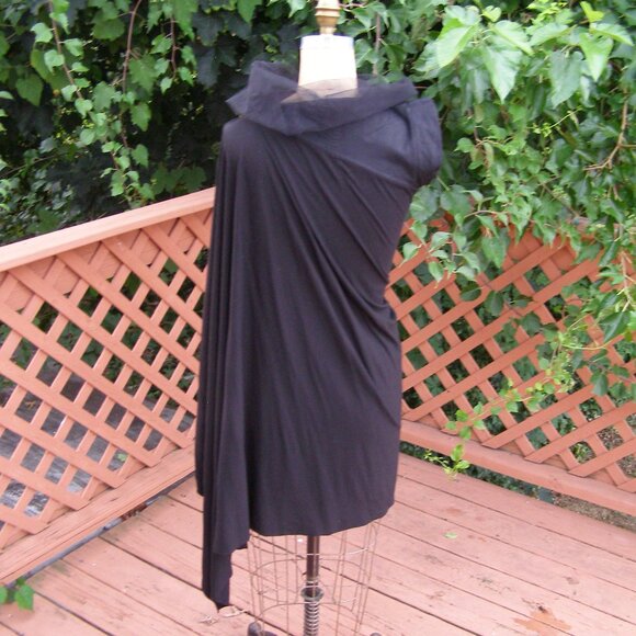 NEW RARE size 6 Rick Owens Asymmetrical dress - Picture 6 of 14